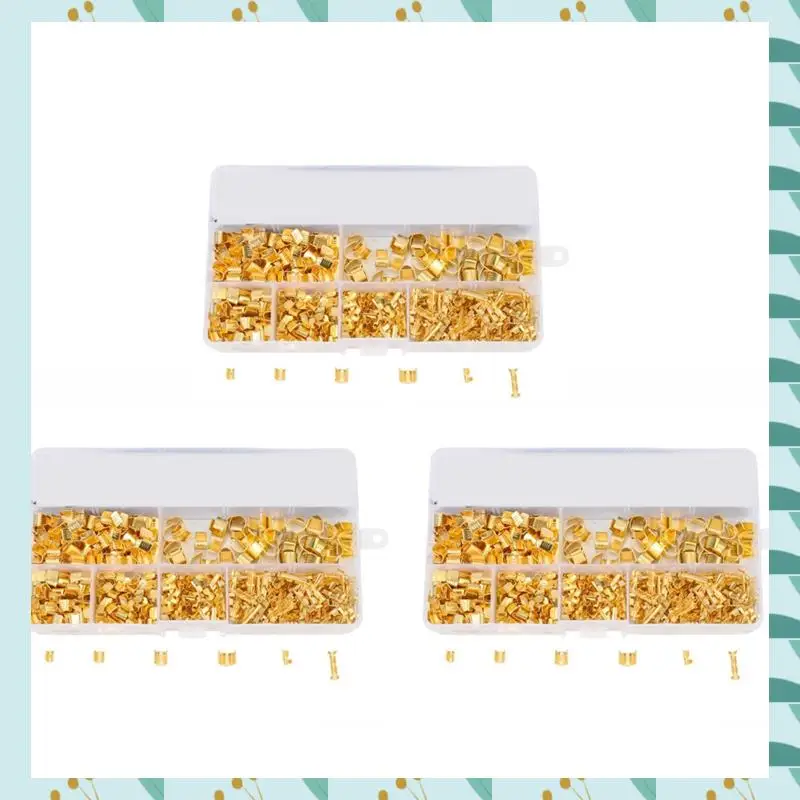 

A71P 1650 шт. U-образный комплект для обжима медных кольцевых клемм - клеммный разъем, обжимная пряжка, кабельный зажим, комплект клемм для проводов