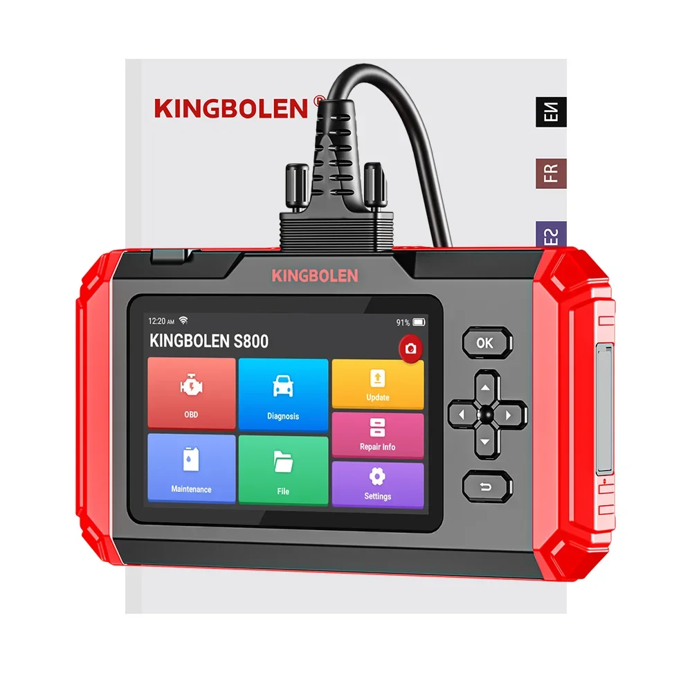 Universal Kingbolen S800 Four System Automotive Diagnostic Tool OBD2 Scanner for all Car after 1996