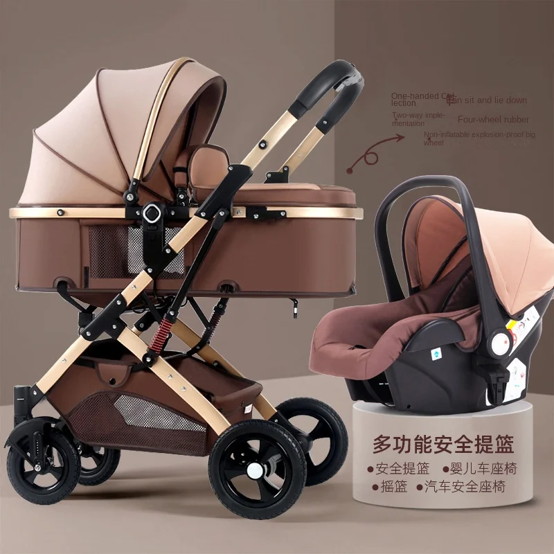 Wholesale Lightweight High Quality Baby Stroller Portable Foldable Multi Functional for Daily Use