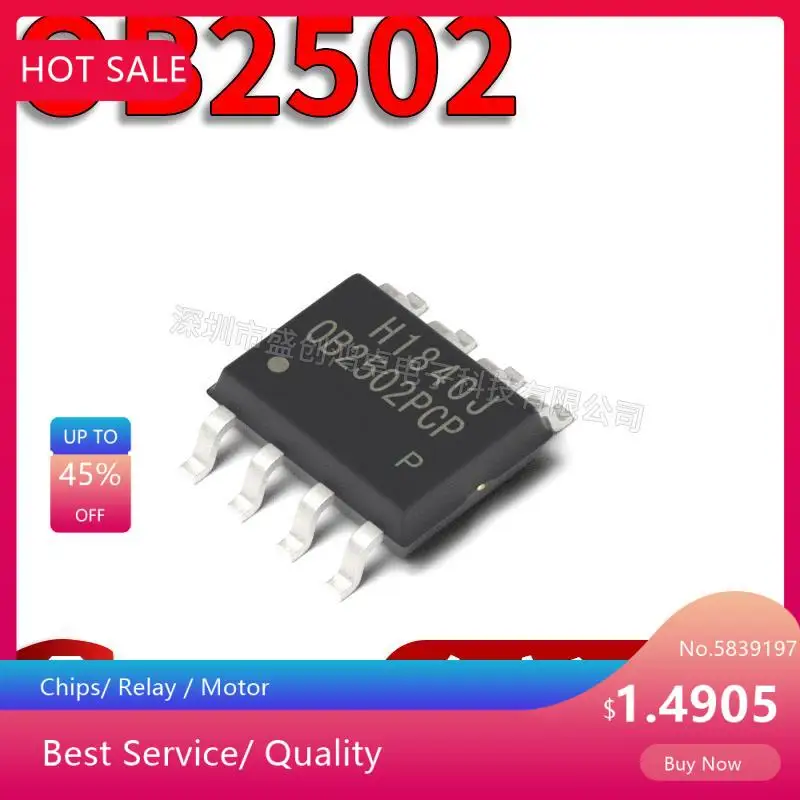 OB2502PCP TCP OB2502 IC SOP-8 – מדריך מפורט לבדיקה, שימוש ותפיסה של מיקרו-צ'יפ בפועל