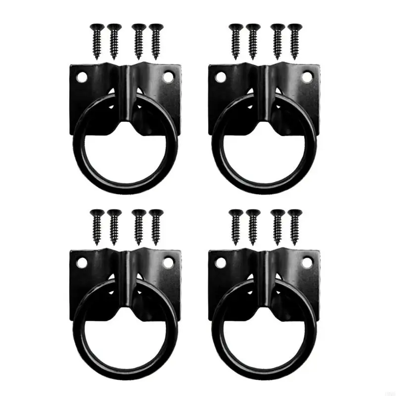 Strengthened Metal Horse Fastening Rings Designed For High Weight Capacity And Prolonged utilization In Barns JOME
