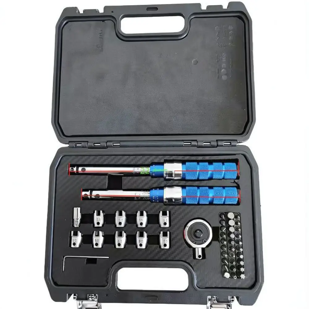 High Precision Torque Wrench Set Click Type Adjustable Spanner Automotive Engine Repair Tool Kit For Professional Mechanics