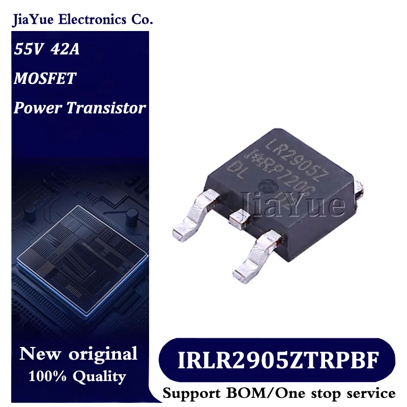 5pcs/lot 100% New Original Chips IRLR2905ZTRPBF TO-252-2(DPAK) 55V 42A MOSFET Field effect tube Power Transistor IRLR2905ZTRPbF