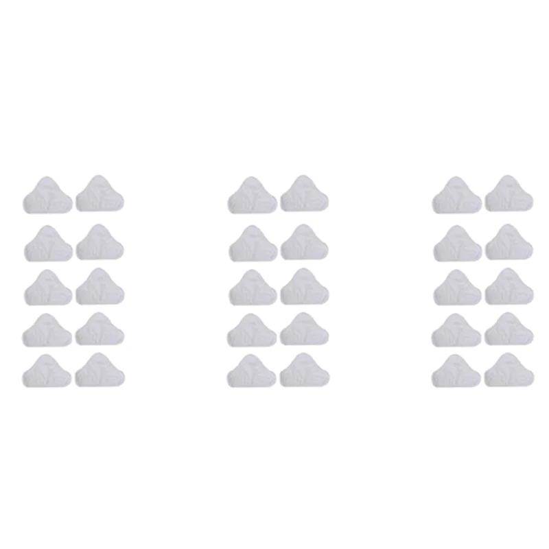 

BAAJ-30 Pack Сменная паровая швабра из микрофибры для H2O Mop X5 Triangular Drag