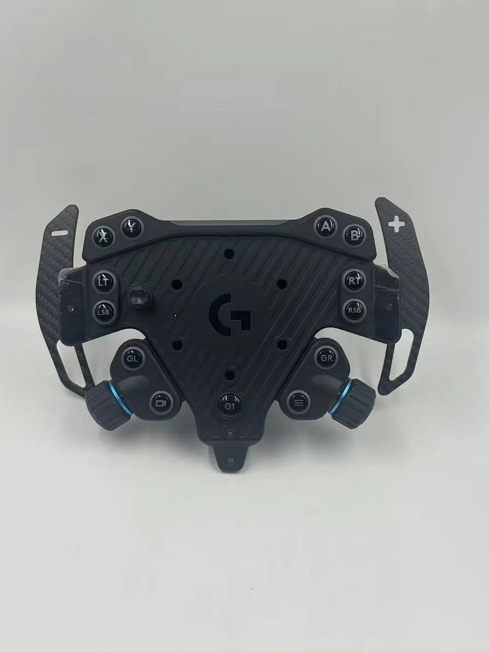 Części modyfikacyjne i akcesoria do manetek zmiany biegów z włókna węglowego SIMPUSH do kierownicy Logitech RS 50 — zdjęcie produktu 5