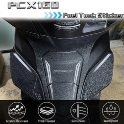 Para PCX160 pcx160 2020-2025, pegatina esmerilada para motocicleta, almohadilla de tanque de combustible, calcomanía, tapa de Gas, Protector de cubierta de aceite, calcomanías a prueba de arañazos