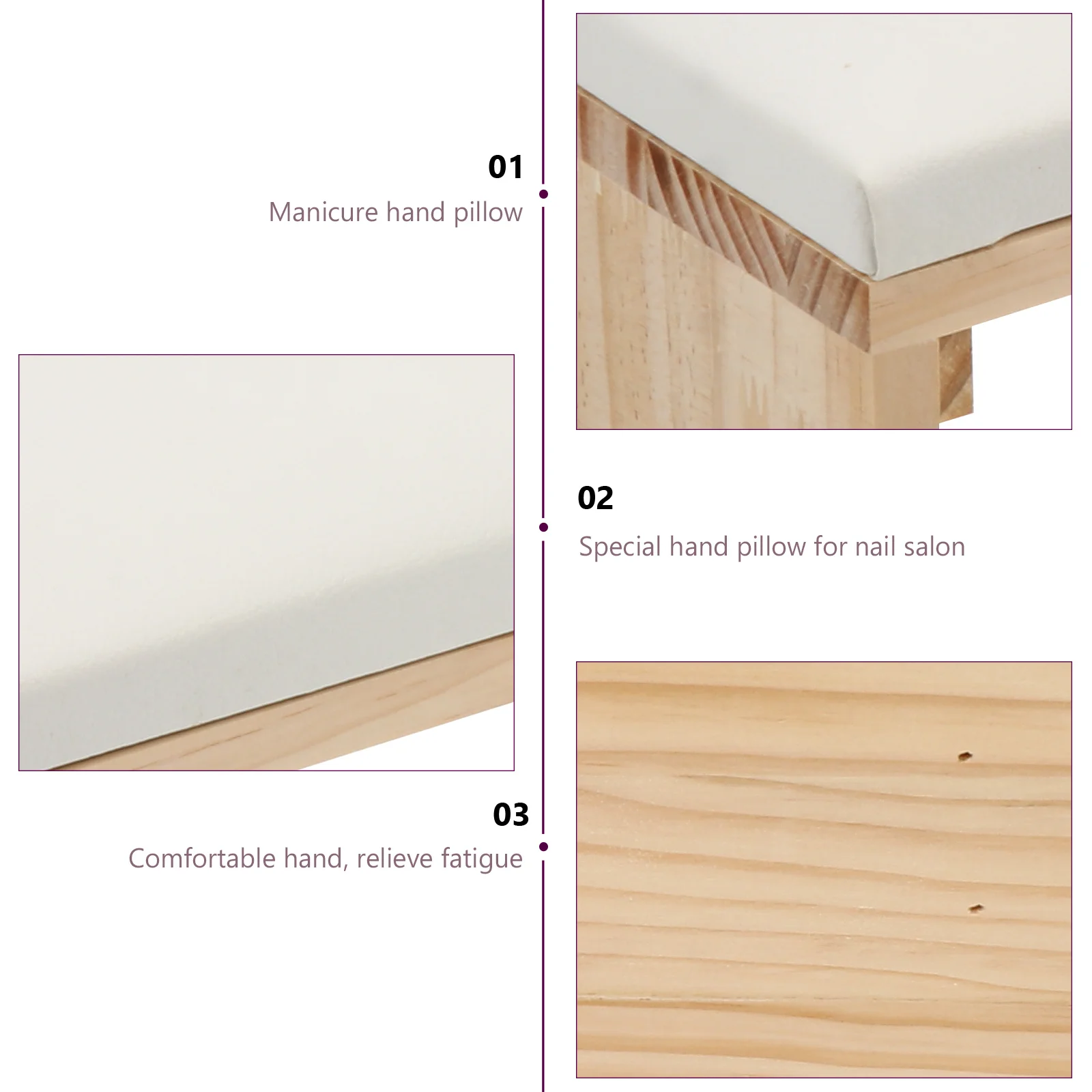 

1Pcs Nail Art Hand Pillow Japanese Style Manicure Hand Cushion Wrist Pad Space Saving Nail Art Rest Manicure Tool