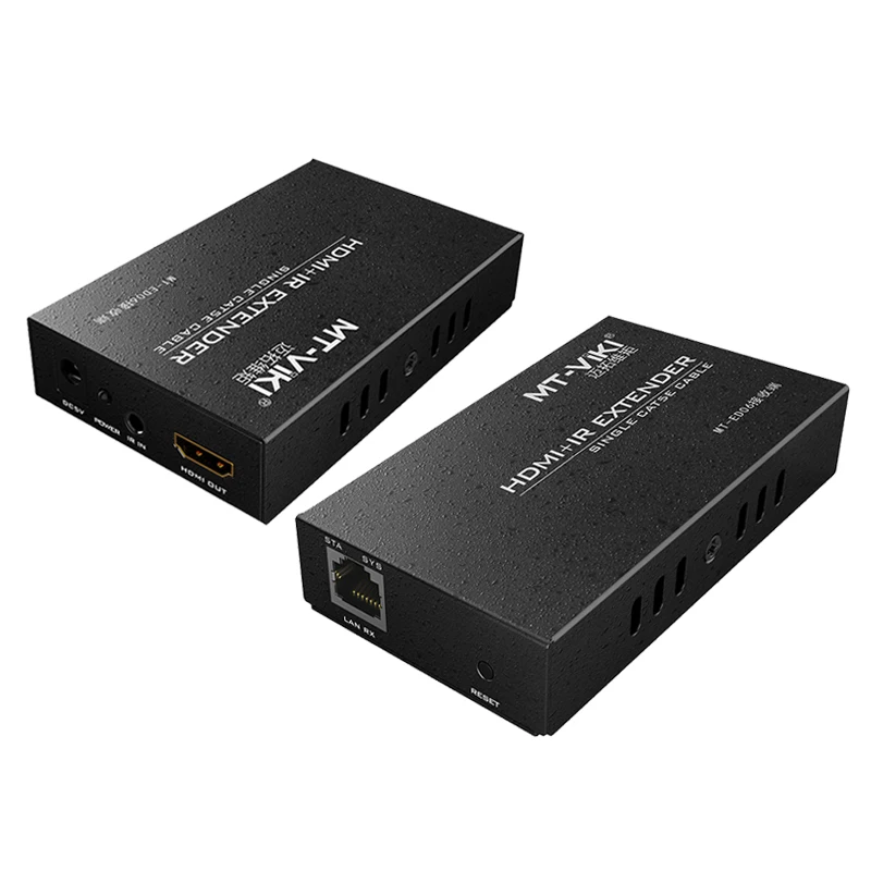 

200m HDMI Extender Over Cat6 Ethernet, MT-VIKI 200m HDMI Transmitter and Receiver 1080P 200m