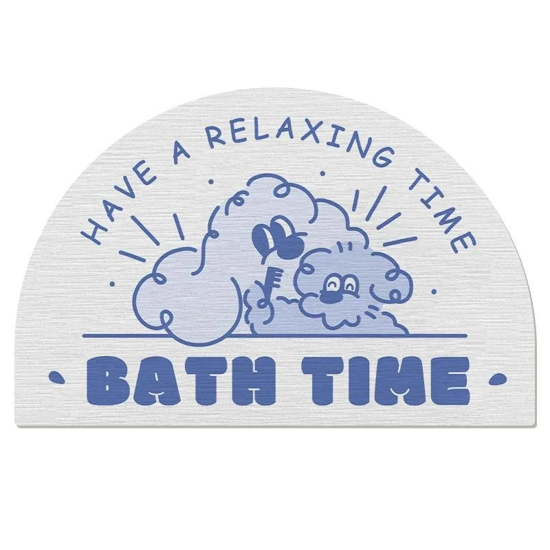 

Cartoon bathroom floor mat, water-absorbing non-slip floor mat, diatom mud quick-drying door mat
