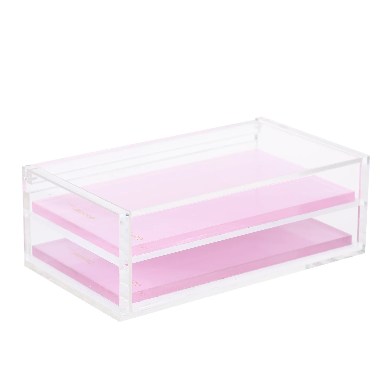صندوق تخزين الرموش غطاء شفاف علبة رموش فارغة للرموش الصناعية منظم أكريليك صندوق تعبئة الرموش صالون رمش #4