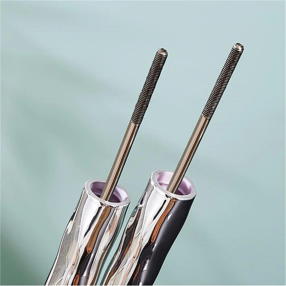 Silver Tube Tube Eyelash Primer Waterproof Long-lasting Non-smudged Mascara Lengthening & Volumizing Curl Fiber Eyes Lash Makeup