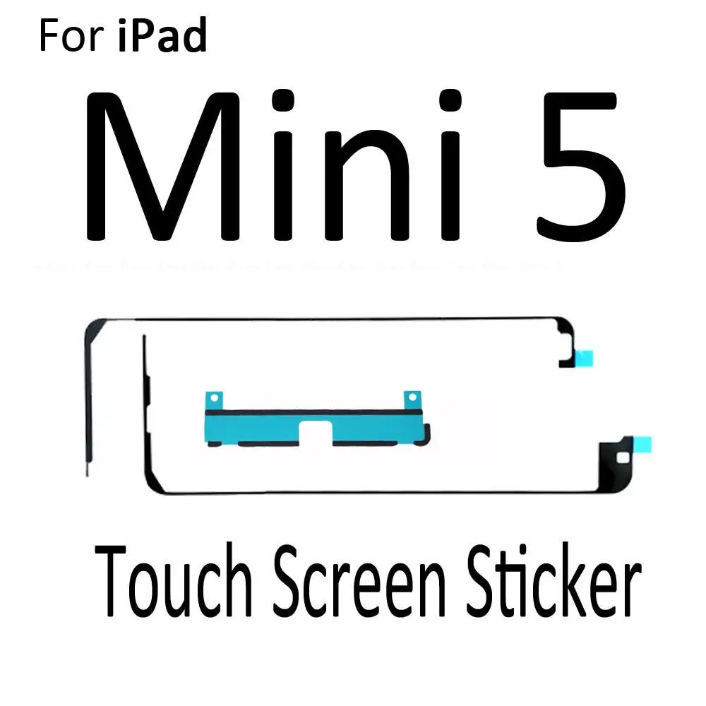 2set Adhesive Screen Digitizer Tape Sticker Glus Parts For iPad 6 2018 2017 Air 2020 2019 Mini 1 2 3 4 5 Middle Frame Sticker