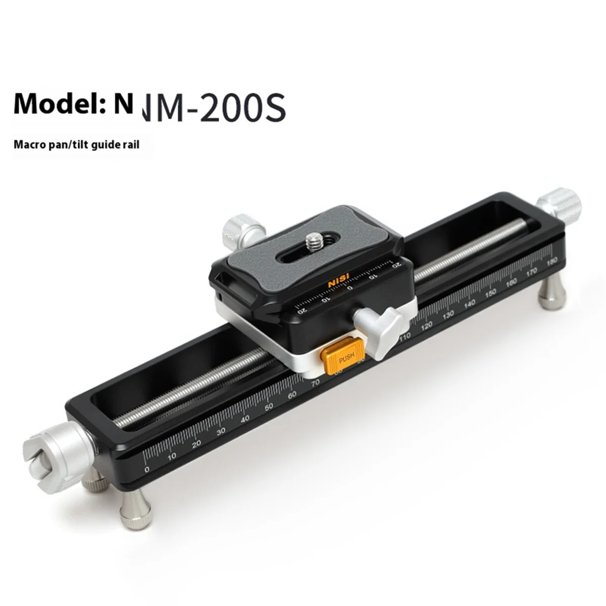 NISI NM-200S Macro Focusing Rail Slider Close-Up and Macro Photography Quick Release System