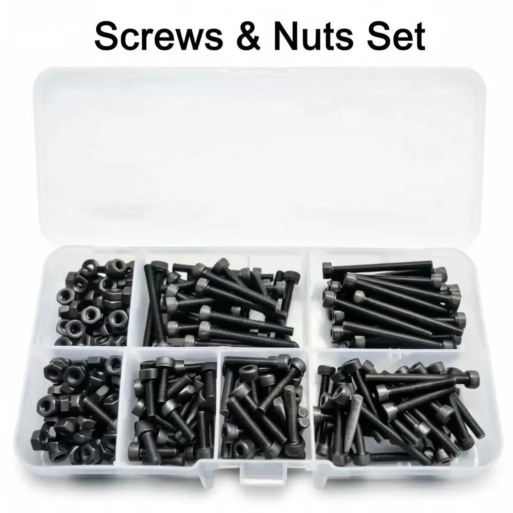 150-Piece Kit of M3 x 8mm, 12mm, 16mm, 20mm, 25mm 12.9 Grade