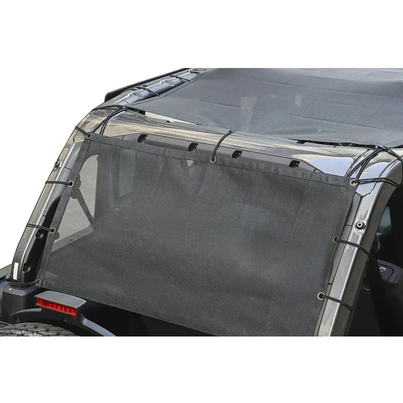 For Jeep Wrangler TJ JK JL Trunk 4-Door Sunshade Net Soft Top Cover