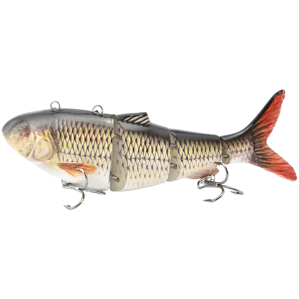 For Fishing Trips Multicolor Electronic Lure Built-in Rotating Propeller Multi-jointed Flexible Body For Fishing