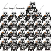MINISO Clone Soldiers Star Wars 25Pcs 501st Legions WM2276 Compatible Building Blocks Bricks Cody Darth Vader Bricks Figure Toys
