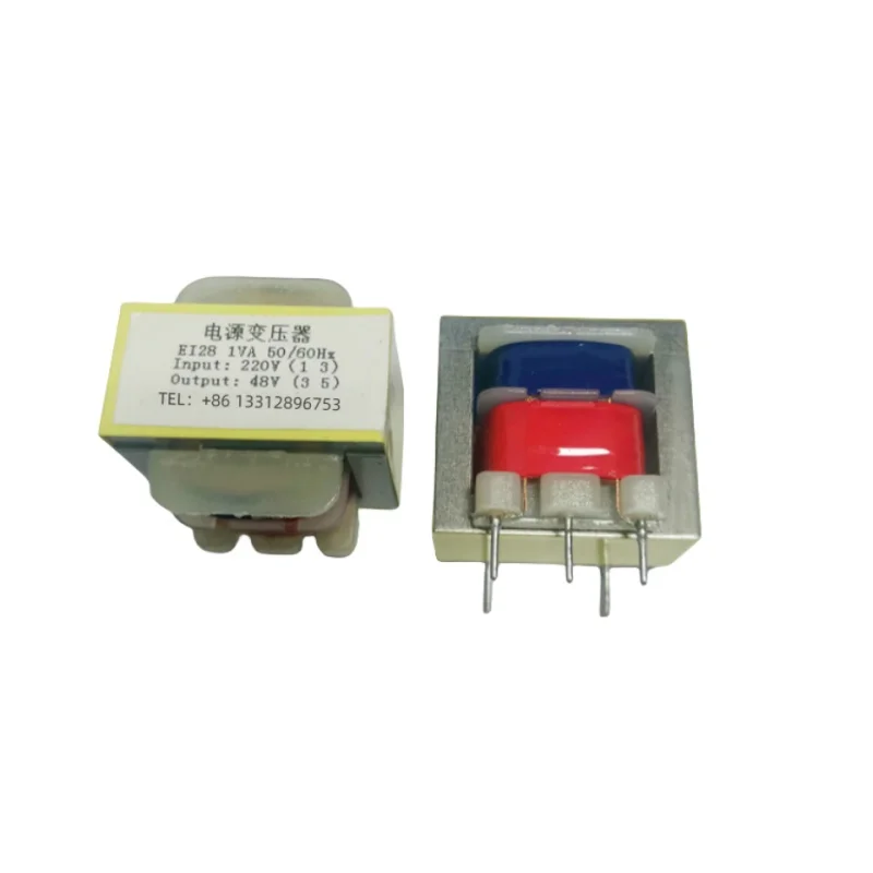 Low-frequency power supply electronic equipment Plug in PCB Input AC 220V output 6V 9V 12V 18V 24V EI28 1W/VA transformer