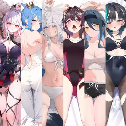 Anime Dakimakura vtuber Rindo Chihaya Body Pillow Hugging Bed Sleeping 150X50CM Long Pillow Custom Otaku Pillows