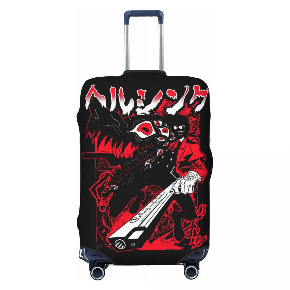 

Чехол для чемодана Alucard Hellsing, защита для круизной поездки, принадлежности для багажа, праздник
