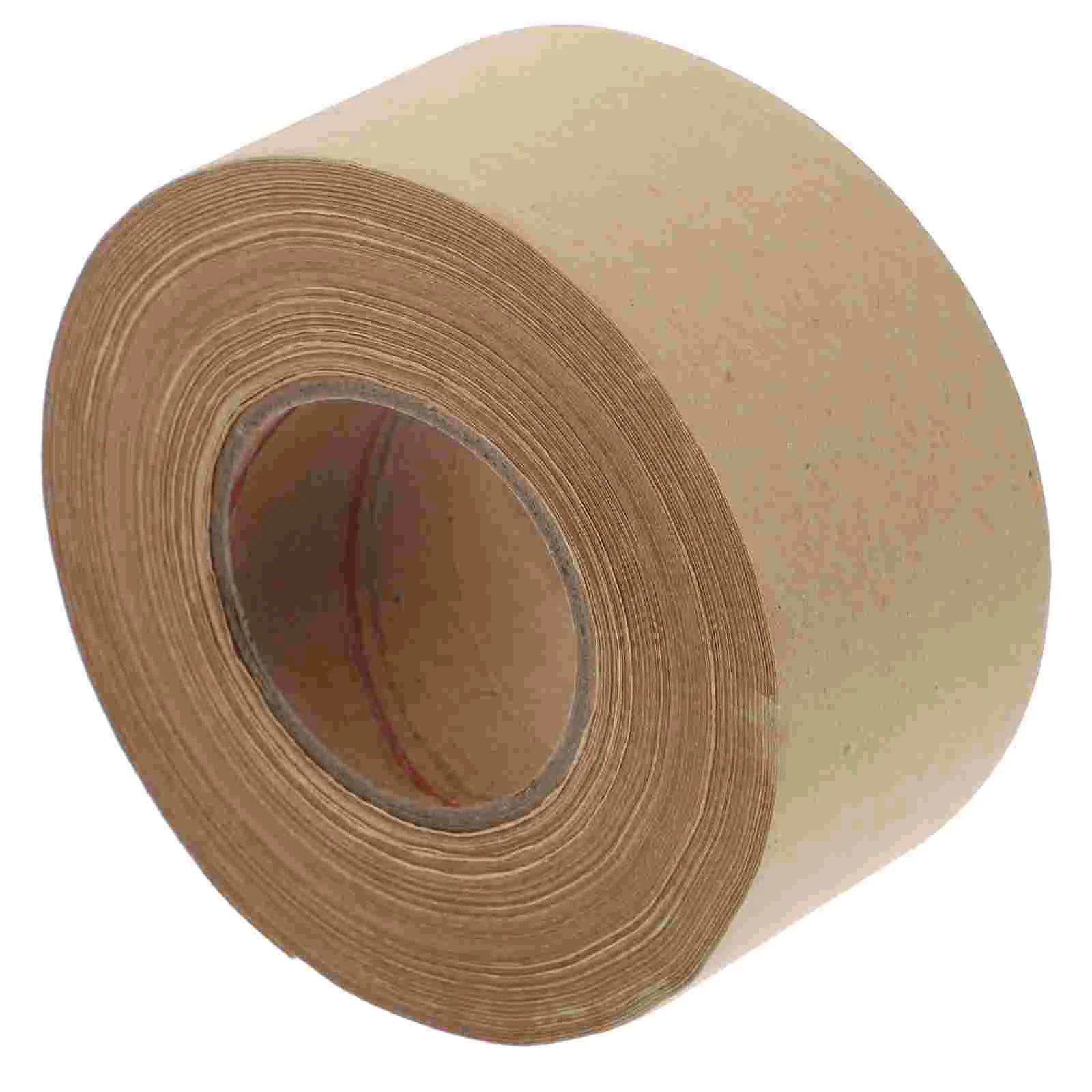 

1Pc Water Activated Sealing Tape Writable Paper Packing Tape Sealing Tool Kraft Sealing Tape Tape for Packing