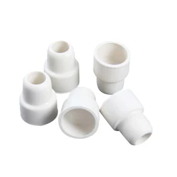 20Pcs/50Pcs Lab White Rubber Stopper Reverse Thread Cap 14# 19# 24# Rubber Sealing Plug for Laboratory Bottles