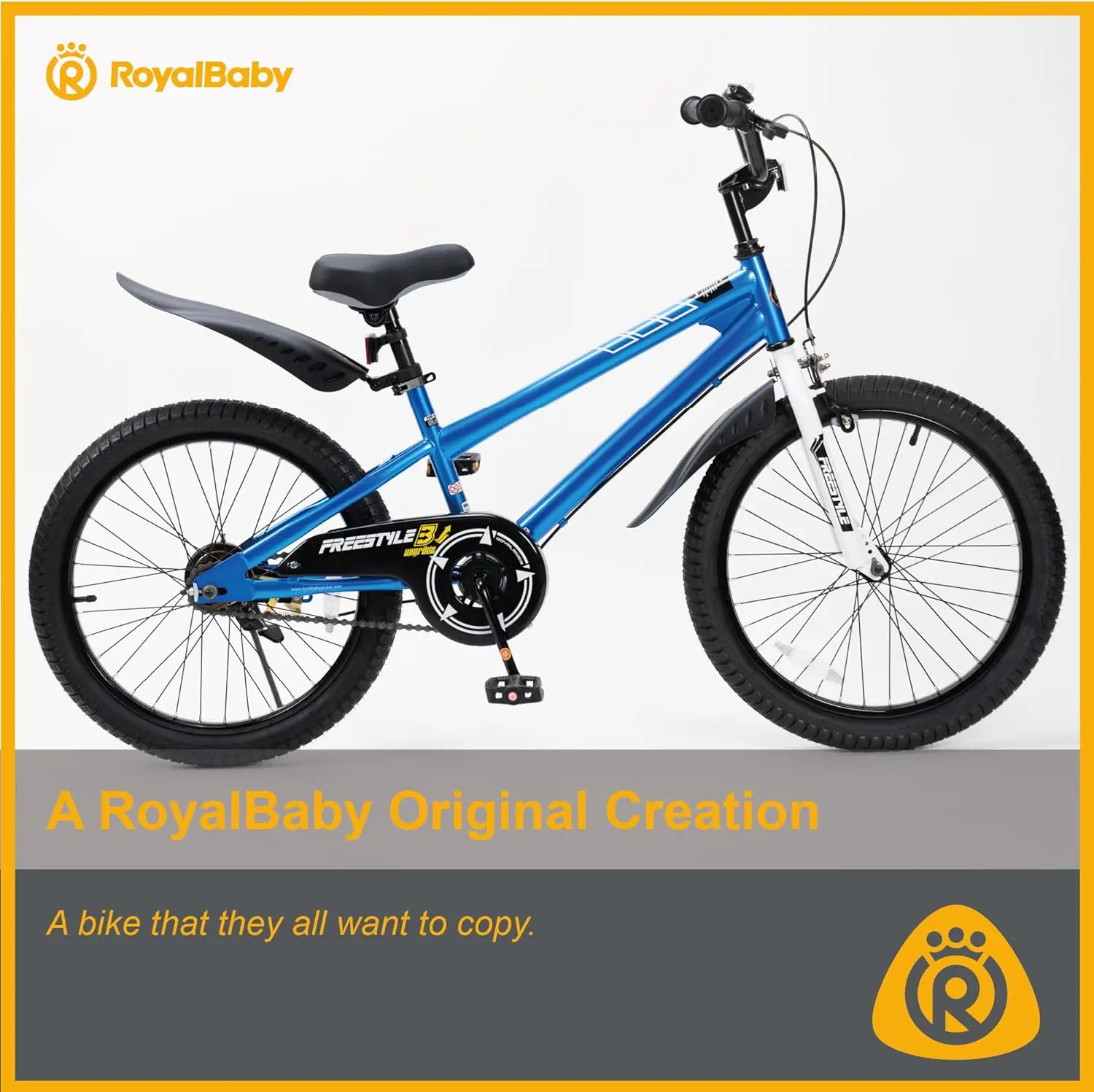 New Freestyle Kids Bike 2 Hand Brakes 12 14 16 18 20 Inch Children's Bicycle for Boys Girls Age 3-12 Years