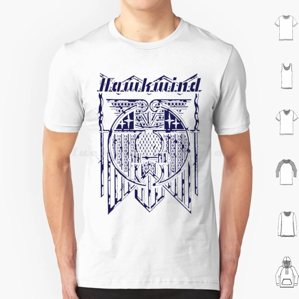 Hawkwind Doremi T Shirt Big Size 100% Cotton Hawkwind Dave Brock Hawkwind Band Metalrockprog Silver Machine Kilmeister Space