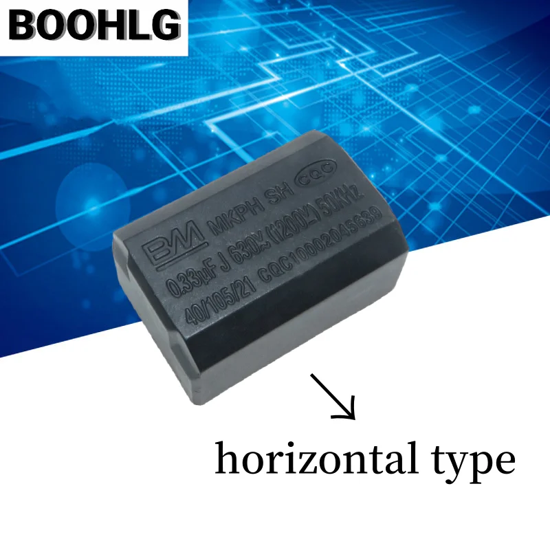 5pcs Induction Cooker Parts 0.33u 630VAC 1200V DC capacitor AC capacitance