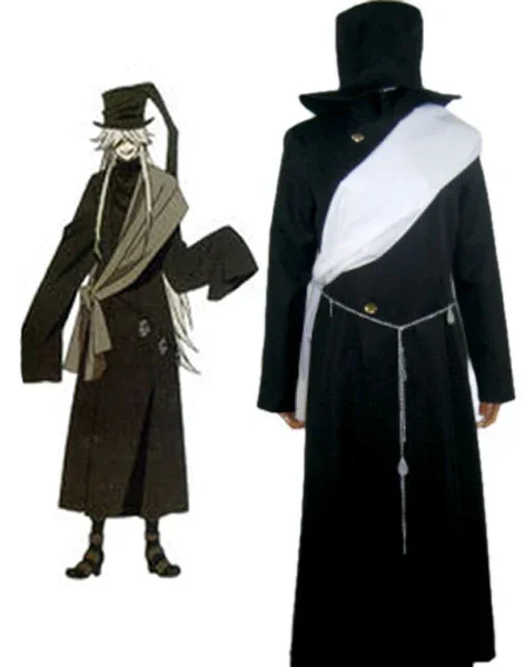 

Black Butler Kuroshitsuji Grim Reapers Undertaker Cosplay Costume