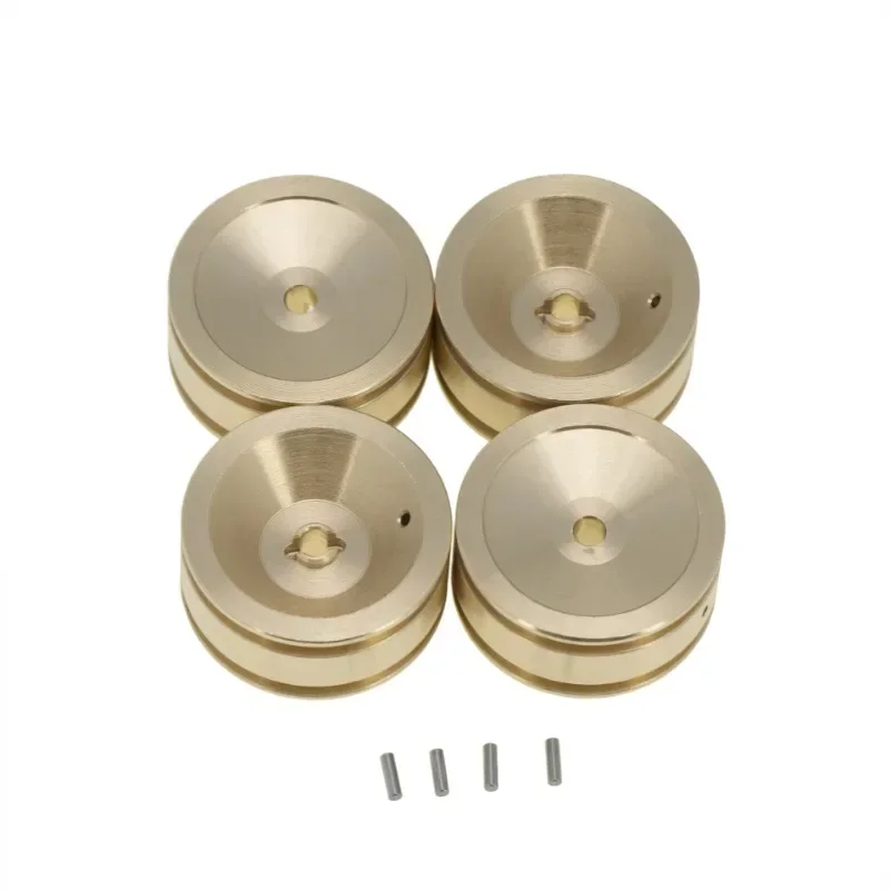 

Upgrade Accessories Brass Wheel Hub, Counterweight Wheel Hub, Single 1pcs40G,for 1/24 Simulation Model Vehicle Axial SCX24 90081