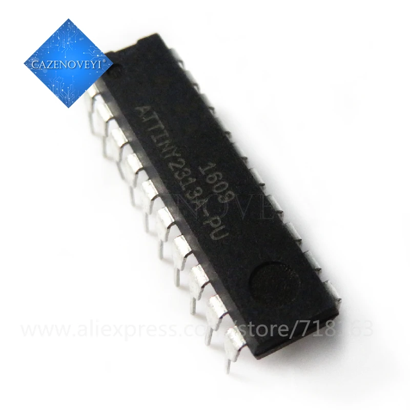 10pcs/lot ATTINY2313-20PU ATTINY2313A-PU ATTINY2313-PU ATTINY2313A 2313A-PU DIP-20 In Stock