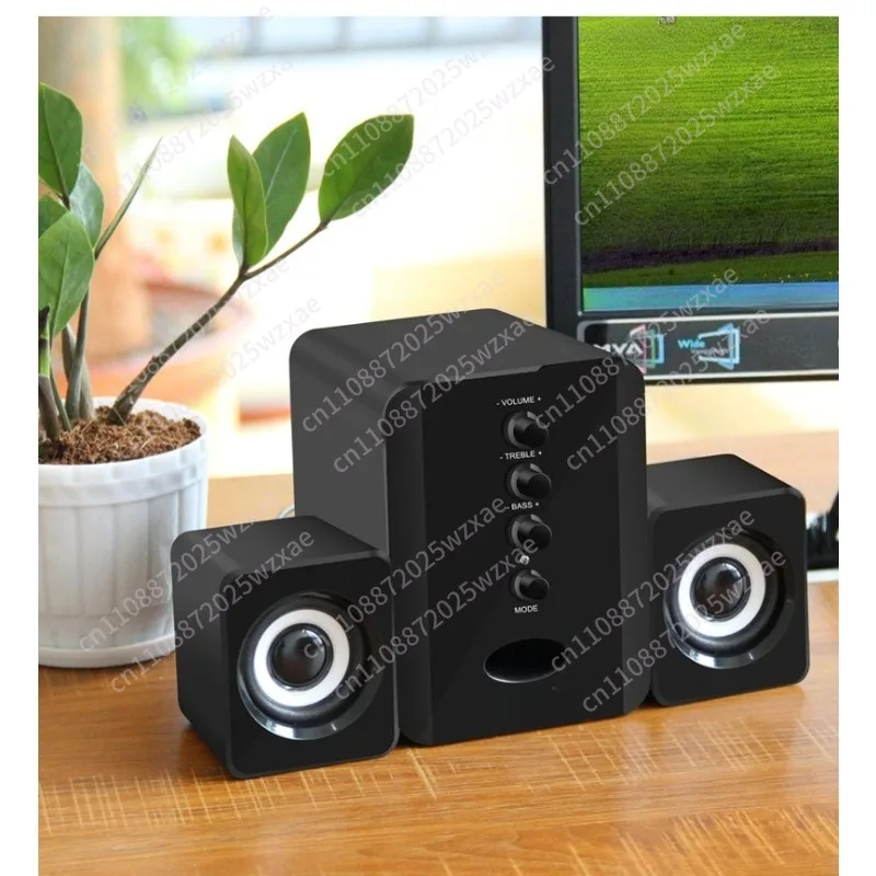 D-202 Mobile Phone Home Audio Laptop Speaker USB Desktop Subwoofer