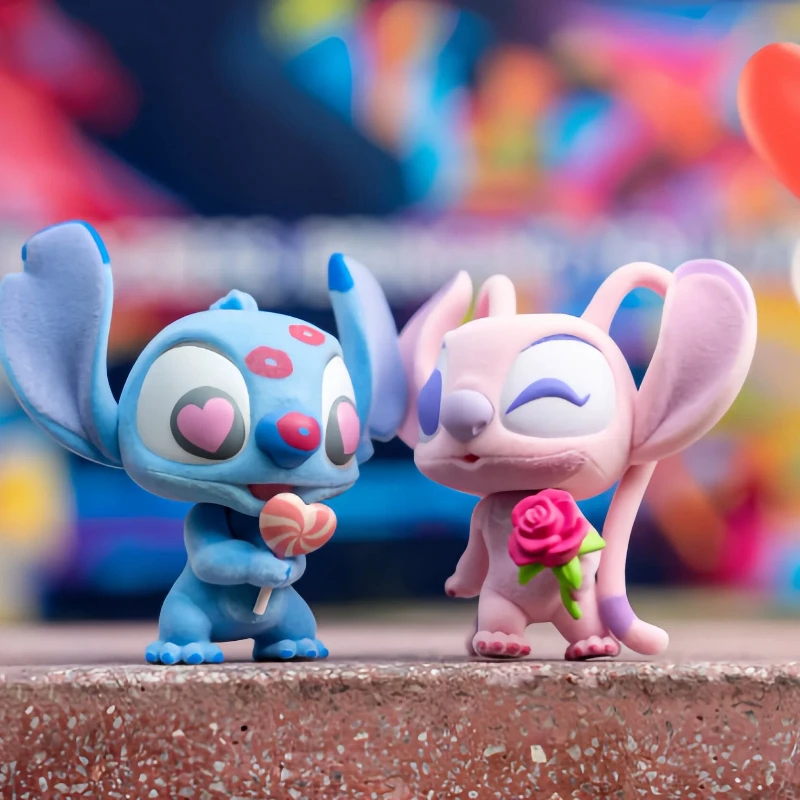 Hot Toys Star Baby Beflockung Stitch&Angel Valentinstag-Kollektion Cosbaby (S) Mini-Sammlerpuppen-Set Paar-Spielzeug Festival-Geschenk