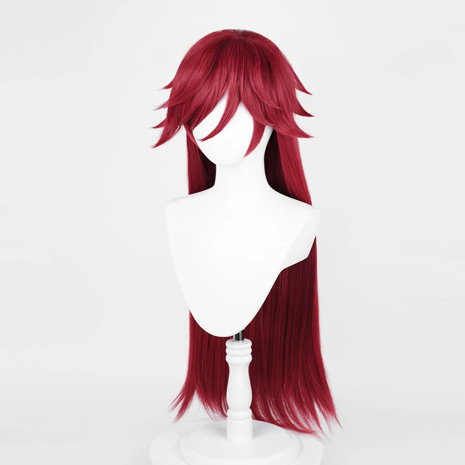 Grell Sutcliff Cosplay perruque Anime majordome noir cheveux longs accessoires haute température fil cheveux pour homme