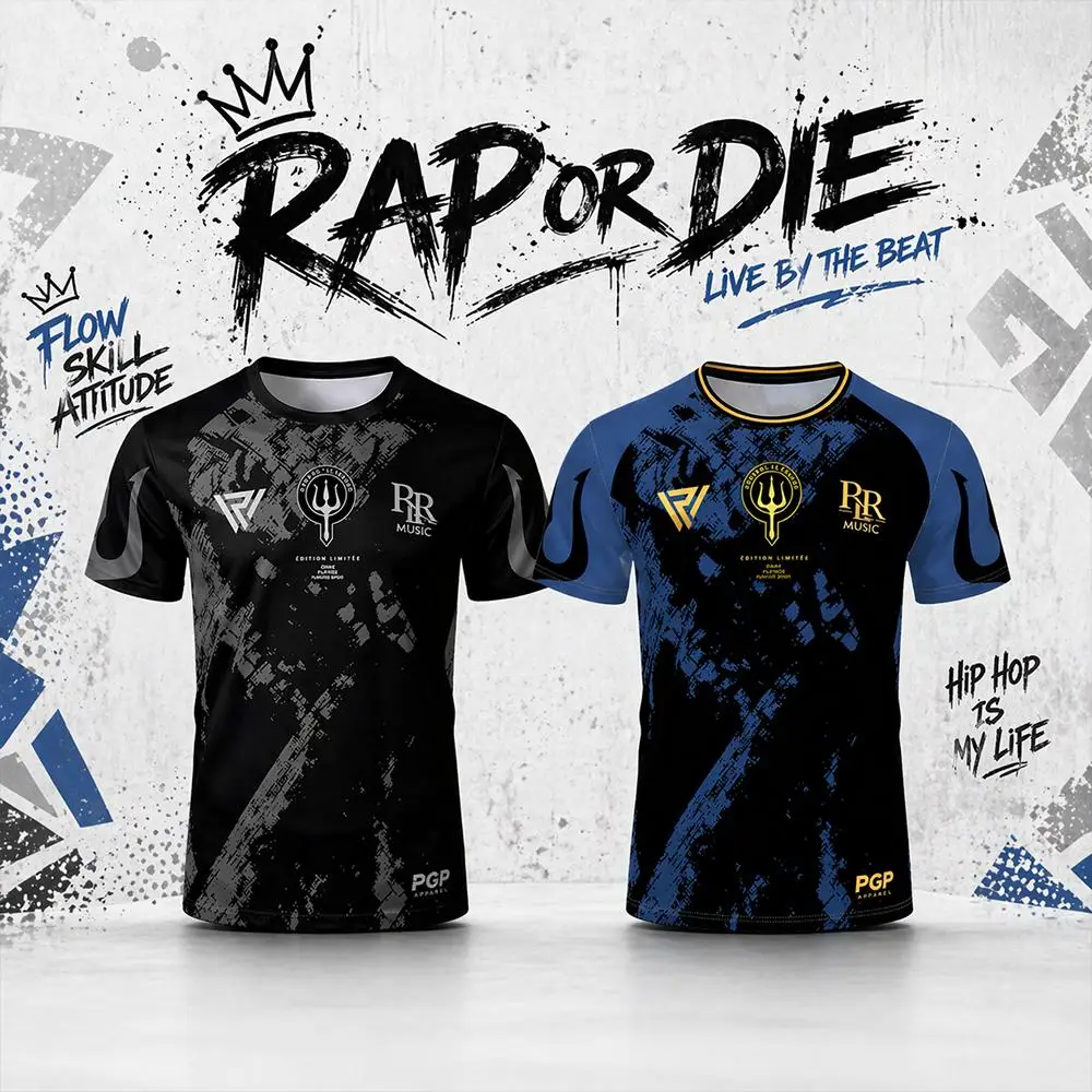 

2026 New Hip-hop Fashion Apparel for Rapper WeRenoi Fans Jersey Men's And Women's Summer Outdoor Breathable Crew Neck T-shirt
