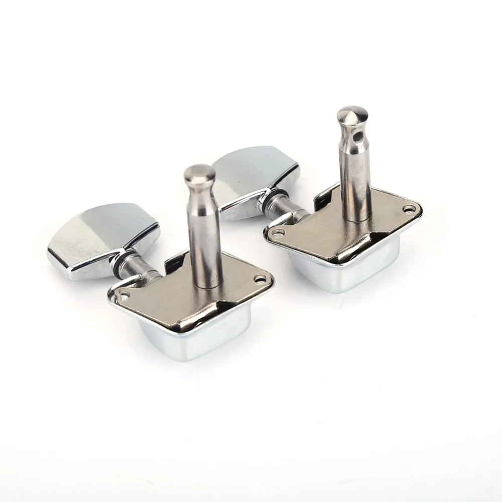 ​6Pcs ​Metal ​Semi-closed Tuners​ 3R+3L Configuration Semiclosed Metal Tuners ​Machine Heads Knobs​ ​Guitar String Tuner