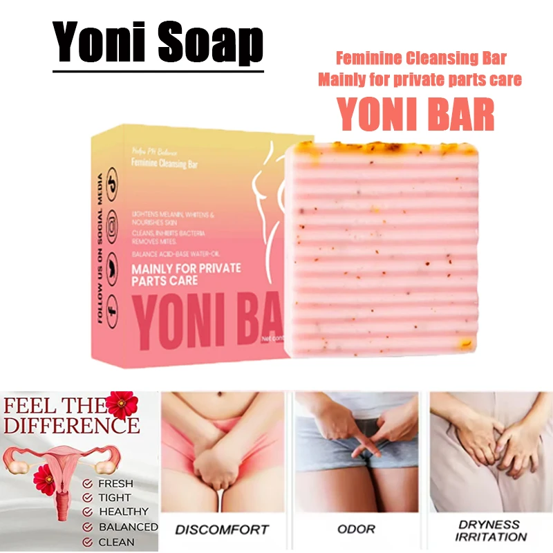 

5-10Pc Yoni soap Vaginal Cleansing Remove odors Vaginal itching Women clean their uterus Yoni soap Gynecological Nursing Product
