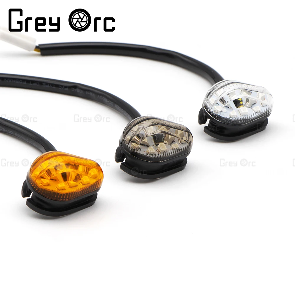 Universal Front Mini Turn Signal Light For Yamaha Mt01 Mt25 Mt03 Mt07 Mt09 Mt10 Blinkers Indicator Lamp Motorcycle Accessories