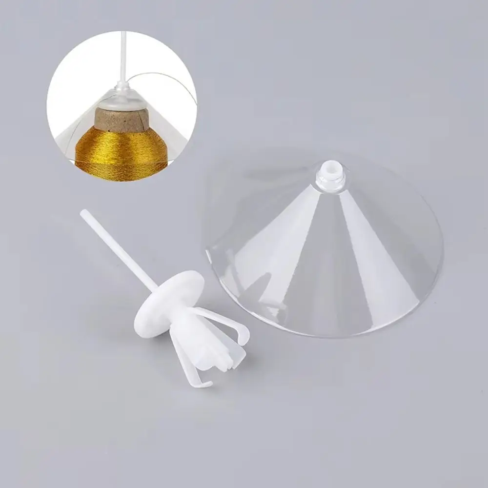 Anti-winding Umbrella Thread Cap Anti-static DIY Gold Silver Thread Cap Anti-knotting Sewing Machine Thread Cap