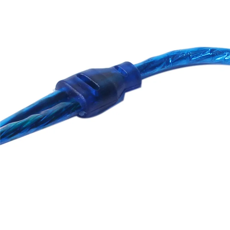 18 Pcs Audio Connection For 1 RCA Female To 2 RCA Male Adapter Splitter Cable