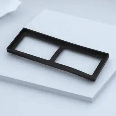 عدم الانزلاق سيليكون حصيرة أدوات المطبخ الحرس سكين حامل شعرية صينية سوداء مكافحة زلة شحذ حامل الحجر سكين شحذ #6