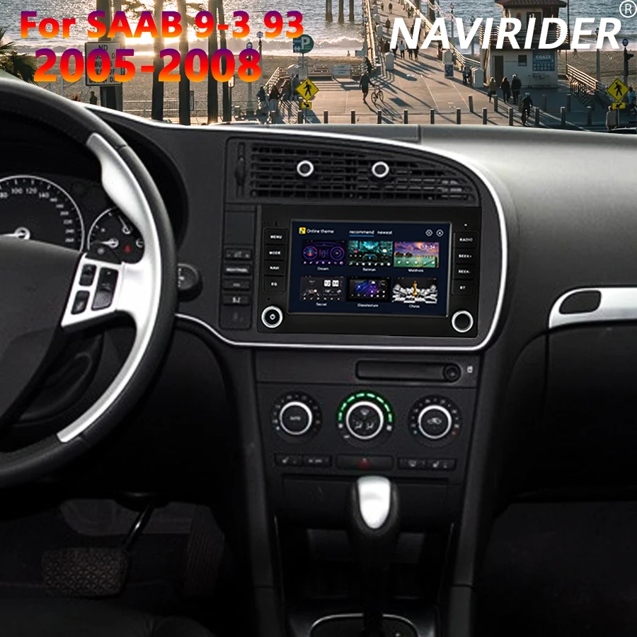 For SAAB 9-3 93 2005-2008 Video Player Head Unit Autoradio 2 Din Android 15 Car Radio GPS Navigation Multimedia Recorder Stereo