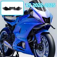 Para YAMAHA R7 2022-2025 alerón de pico de motocicleta Downforce alerones frontales de plástico ABS desnudos alerón de labio inferior delantero ala fija