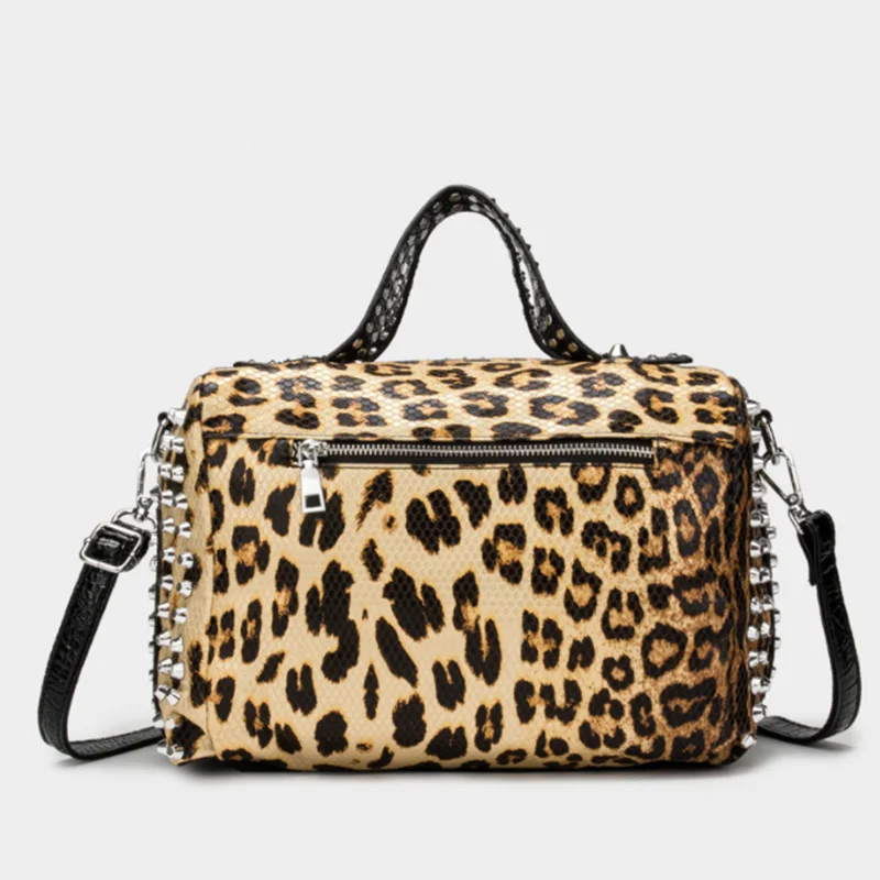 Borse a mano per borse e borsette da donna borsa a tracolla con strass rivetto di design di lusso borsa da viaggio shopper di grande capacità