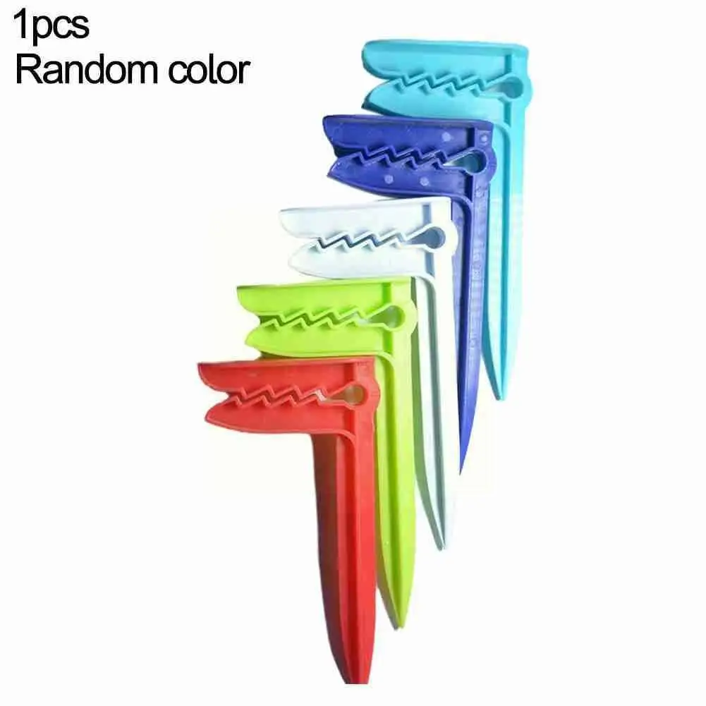 1 pz clip telo mare clip tenda da campeggio in plastica mollette da esterno morsetto per teli mare colore foglio casuale K1D6