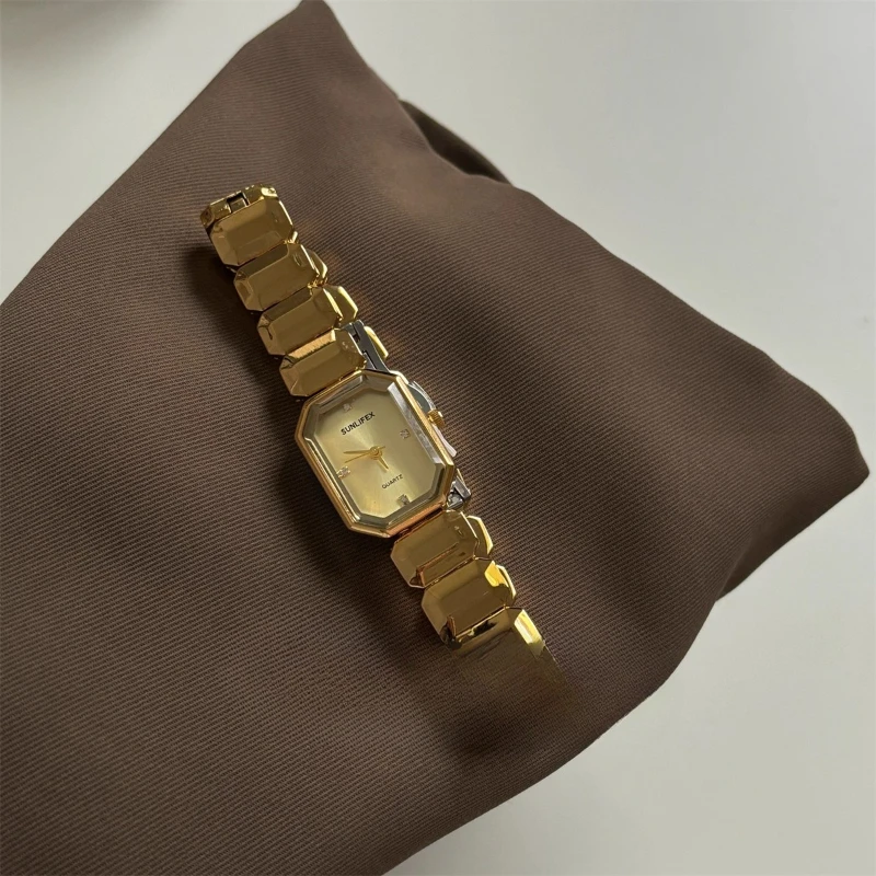Classic Trend Ladies Watch Elegant Simple Retro Premium 2025 Waterproof Quartz Watch Birthday Gift