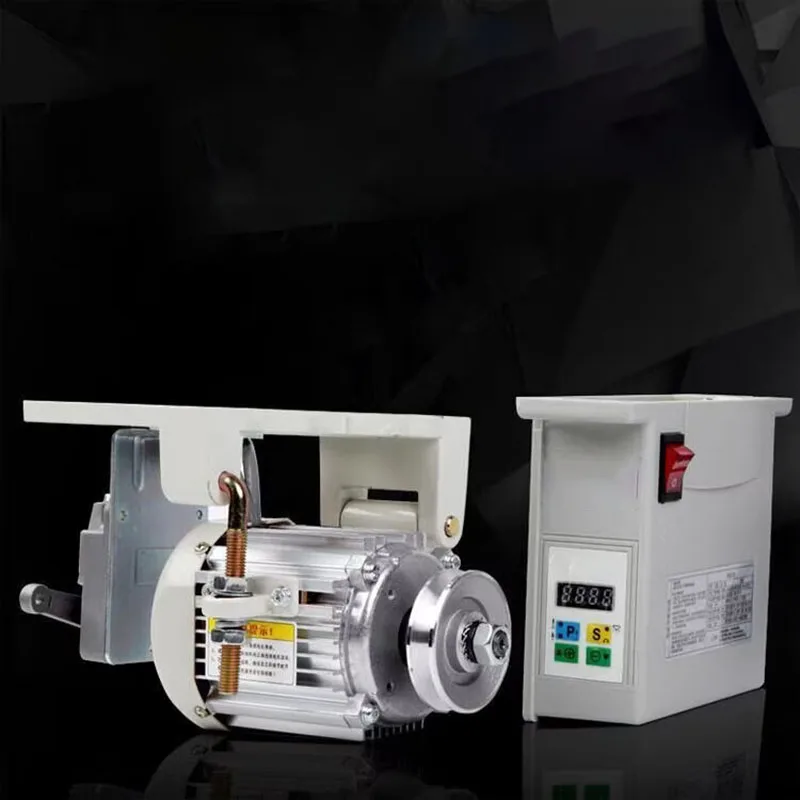 Industrieller 550 W leiser bürstenloser Servomotor, einphasig, 220 V DC, einstellbare Geschwindigkeit für Nähmaschinen