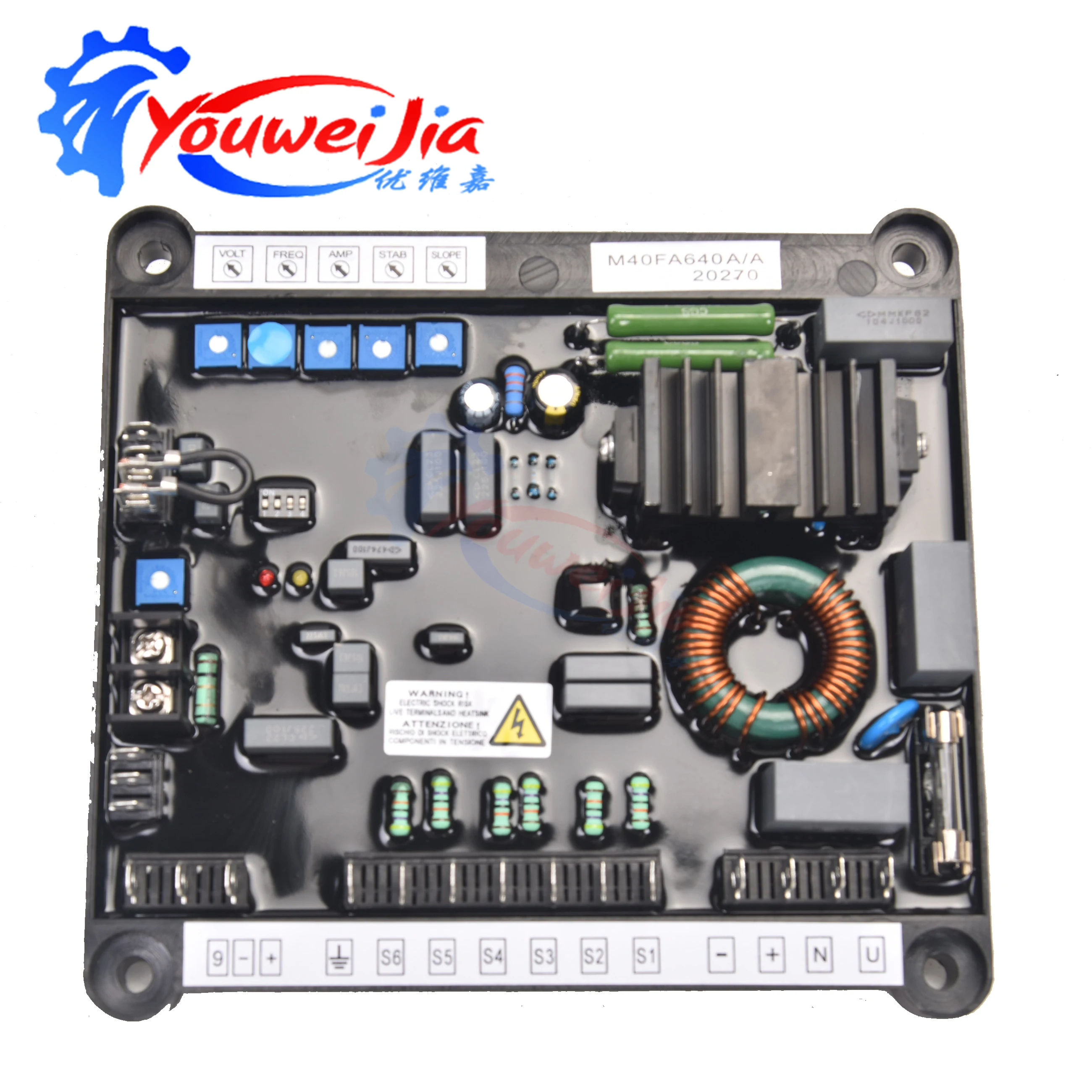 Marilli M40FA640 AVR Automatisches Spannungsstabilisator-Steuermodul für Generator-Set, Generator-Zubehör