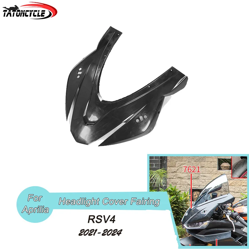 

Motorcycle Front Headlight Cover Cowl Fairing for Aprilia RSV4 2021 2022 2023 2024 Protector Motorbike Rainproof Headlamp Guard